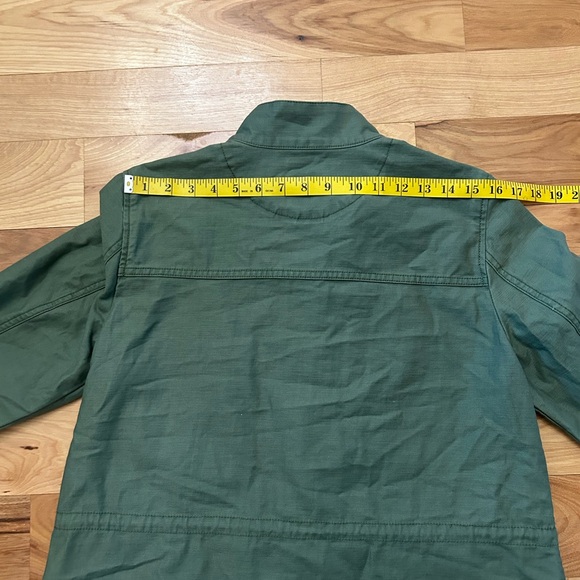 J. Crew Women’s Olive Green Zip Up Jacket Small - Picture 4 of 7